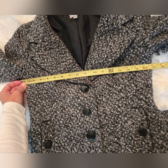Halogen Monochrome Tweed Jacket Size XS - Picture 8 of 8